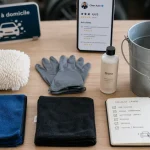 Laveur de voiture : kit de lavage à domicile sans eau
