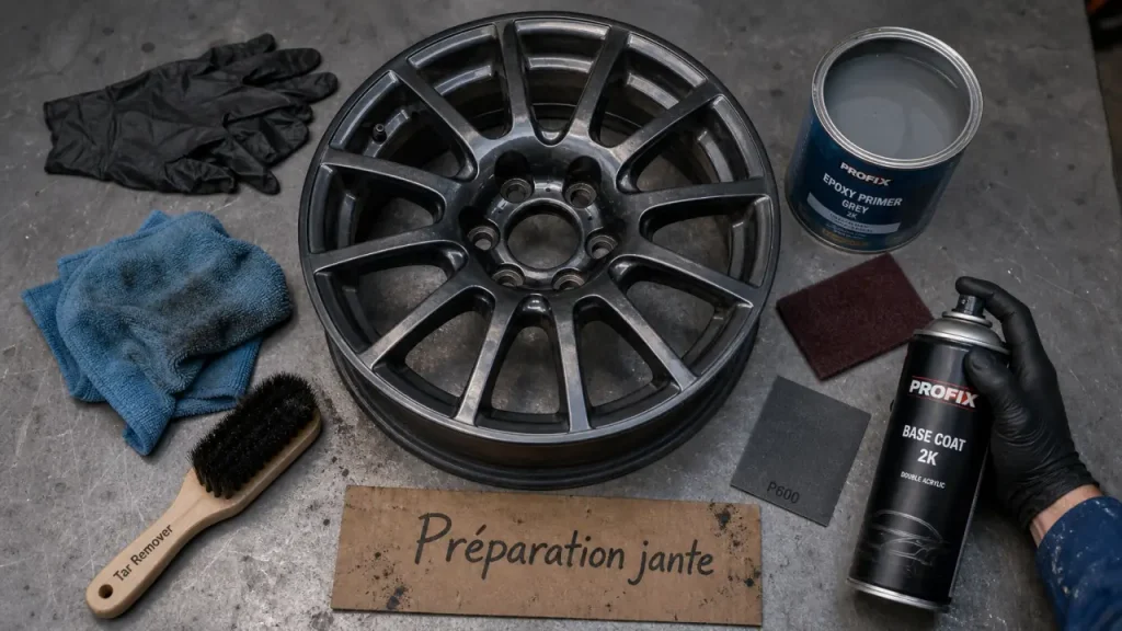 Peinture sur jante : rénover et protéger ses roues pour moins de 50 euros