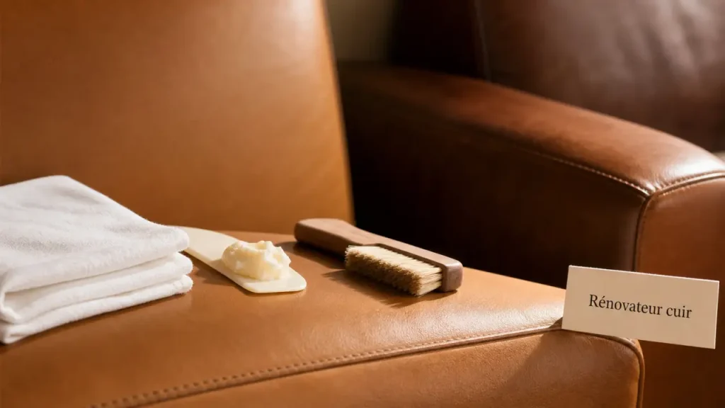 Rénovateur cuir : cuirs compatibles, couches fines et erreurs à éviter