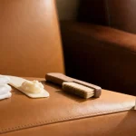 Renovateur cuir pour canapé en cuir beige
