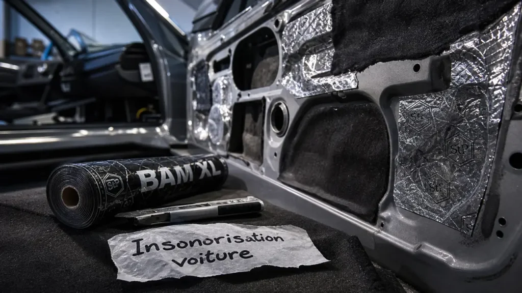 Portes, coffre, capot : où traiter l’insonorisation voiture en premier ?