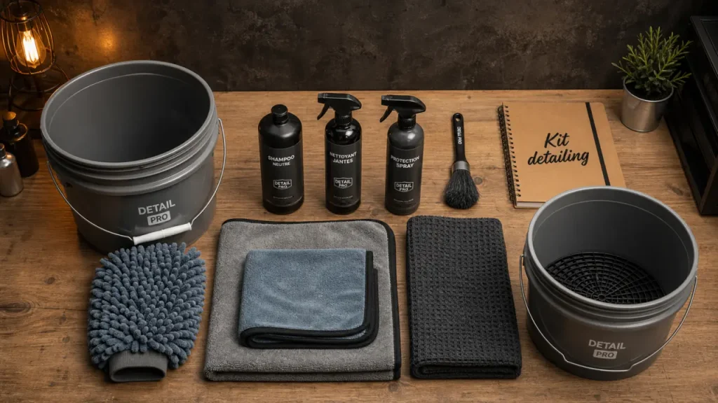 Kit detailing auto : ce qu’il doit contenir, quand le choisir et comment éviter les erreurs