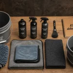 Kit detailing auto : produits de lavage et protection