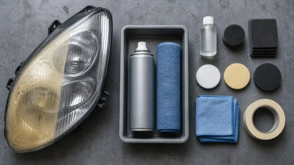 Kit rénovation phare : sans perceuse, en 2 étapes ou avec protection 18 mois ?