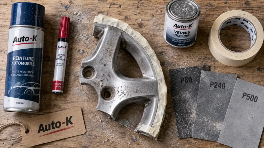 Peinture Auto-K : choisir le bon produit et réussir sa retouche, de la préparation au séchage