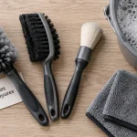 Brosse nettoyage voiture anti-rayures sans rayer jantes et carrosserie
