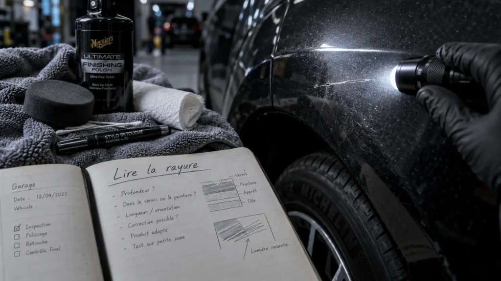 Effacer une rayure sur carrosserie : pourquoi frotter plus fort peut l’aggraver