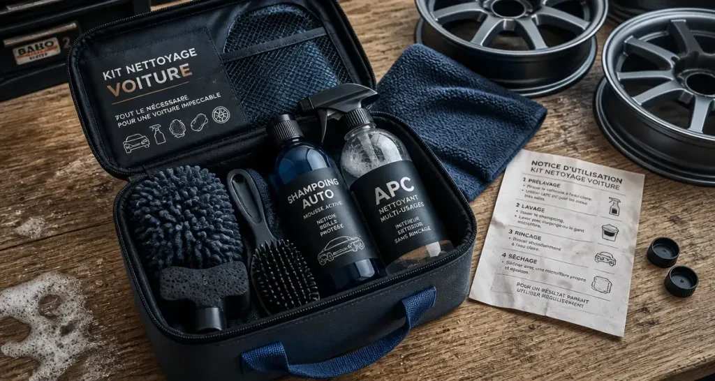 Kit nettoyage voiture : 3 critères pour choisir le pack adapté à votre usage