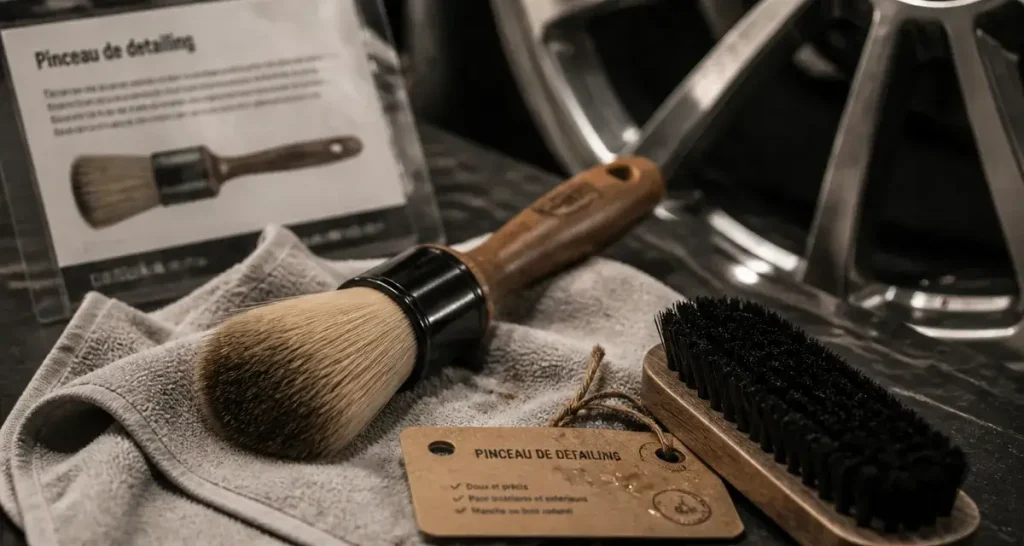 Pinceau de nettoyage voiture : comment choisir le bon outil pour un detailing sans rayures
