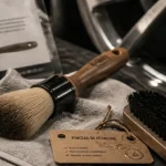 Pinceau nettoyage voiture pour detailing sans rayures