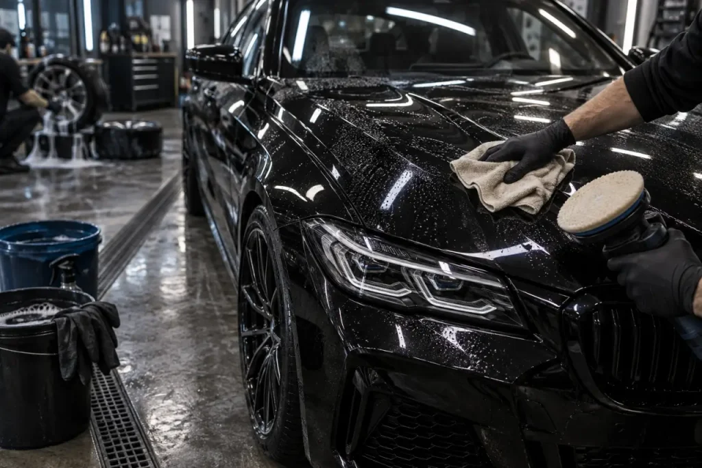 Le detailing auto rénove et protège le véhicule, bien au-delà du lavage