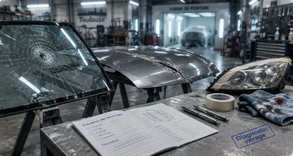 Carrosserie de l’Auto à Toulouse : réparations, vitrage et avantages selon votre situation
